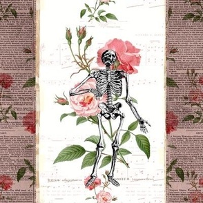 Gothic Rose Skeleton 001