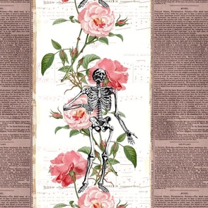 Gothic Rose Skeleton 003