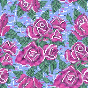 Embroidery Design Roses