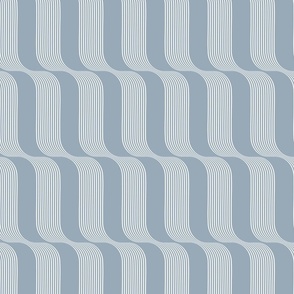 Reworked classic_calming wave stripes_blue