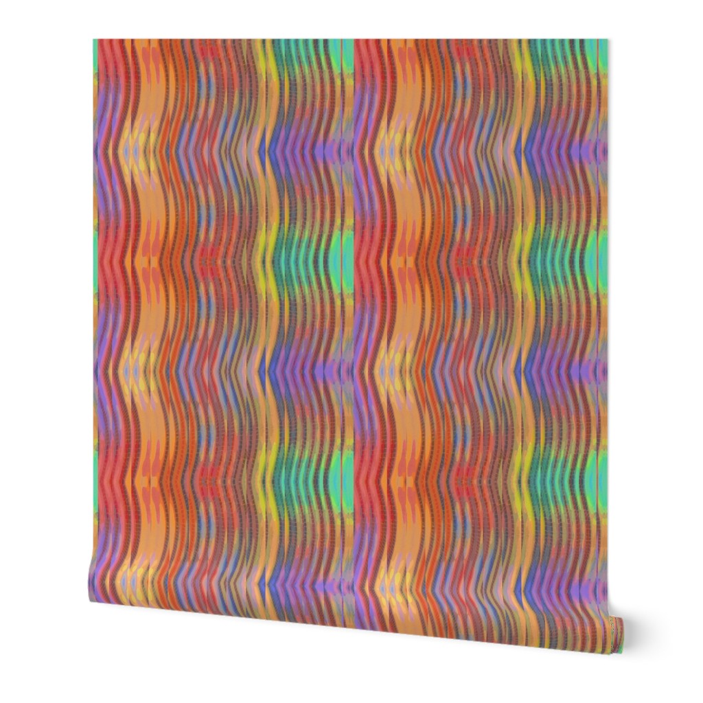 Curvy Colorful Stripes