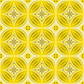 Moroccan Tiles (Yellow)