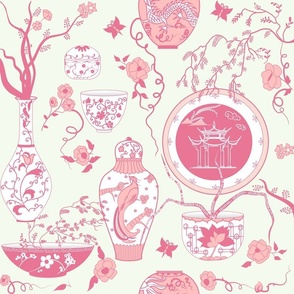 Chinoiserie_Porcelain - pink