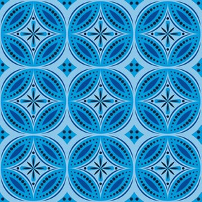 Moroccan Tiles (Blue)