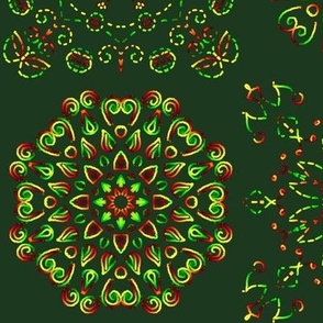 Christmas Kaleidoscope Cheater