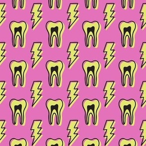 Tooth Bolt - hot pink