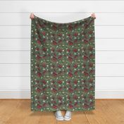 Olive Green Cherry Large