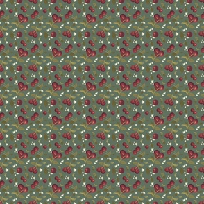 Olive Green Cherry small