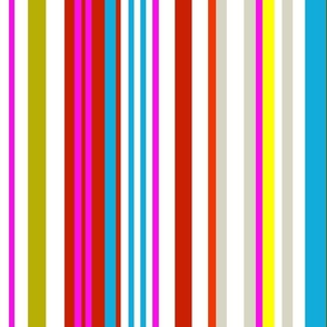 Rainbow Stripes Medium