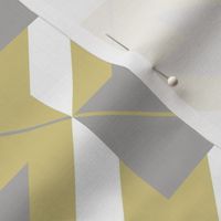 mixed up houndstooth citron white