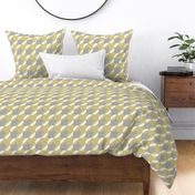 mixed up houndstooth citron white