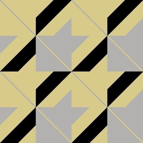 mixed up houndstooth citron