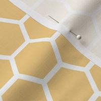 Honeycomb Warm Deep Yellow - Large