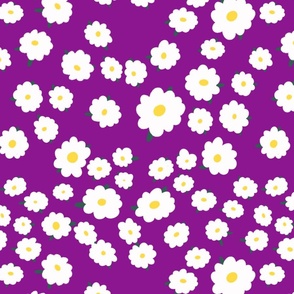 Floral pure purple