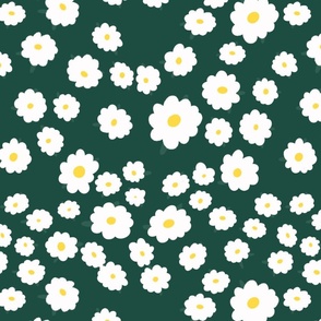 floral pure green