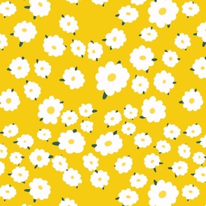 Lovely floral yellow design