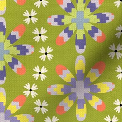 Kilim Floral Splice