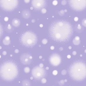 Spray paint spots on lavender