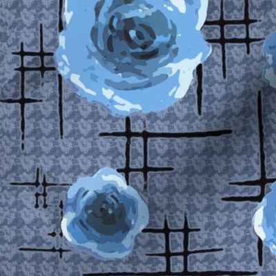 50s blue roses