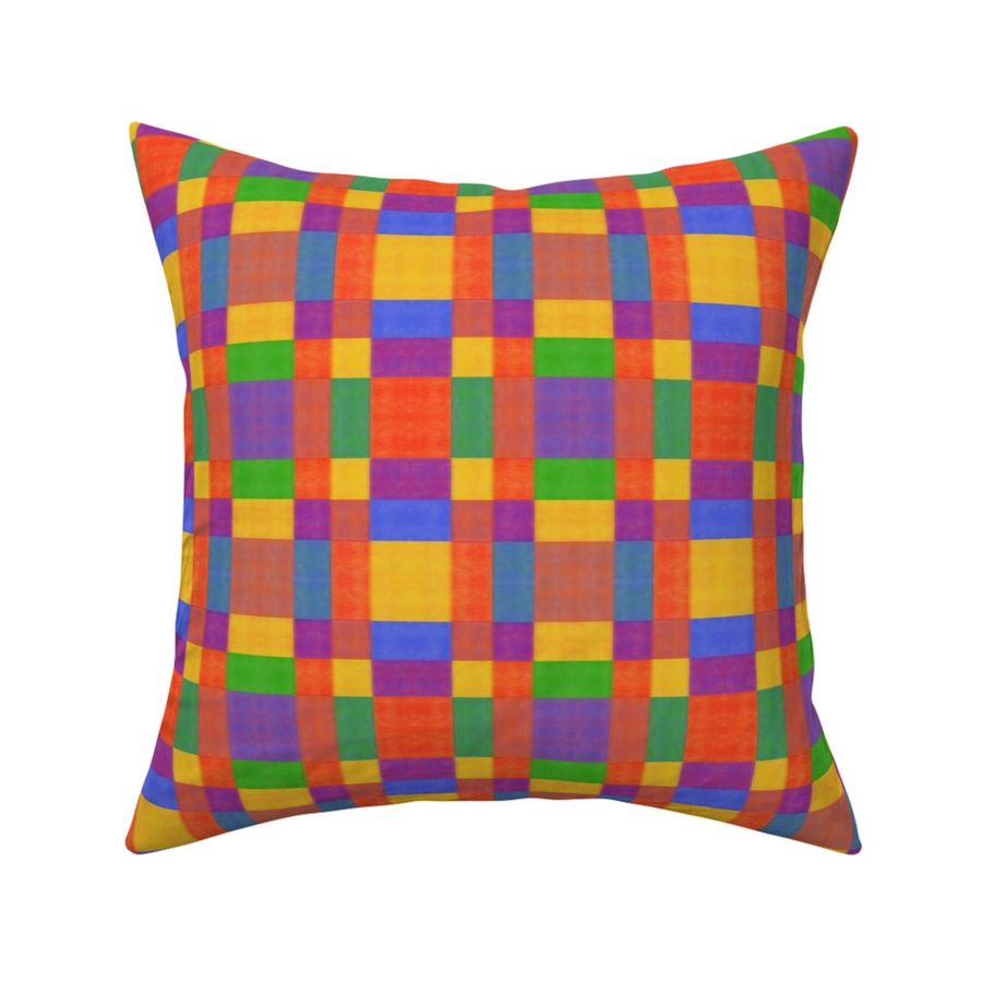 Rainbow Reimagined Checkerboard 