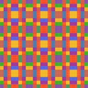 Rainbow Reimagined Checkerboard 