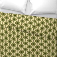 MidCentury Modern 12.0 Abstract Stone Fruit Pattern