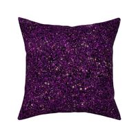 Solid Violet Purple Faux Glitter -- Glitter Look, Simulated Glitter, Purple Violet Solid Glitter Sparkles Print -- 60.42in x 25.00in repeat -- 150dpi (Full Scale)