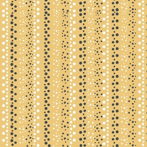 Dotty stripes yellow background