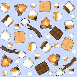 S'mores / Smores / Blue / Camping