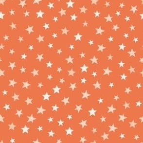 Stars In Pumpkin 6x6