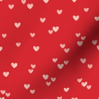 Cute Red Hearts 8x8