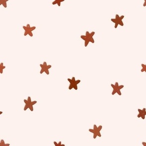 Brown Stars 8x8