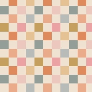 Checkered Beige (Small)
