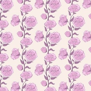 Cascading Floral Lavender (Small)