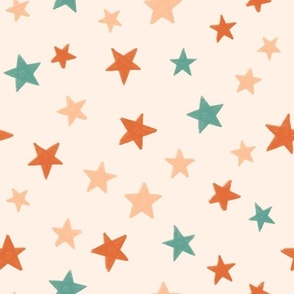 Stars In Marshmallow 12x12