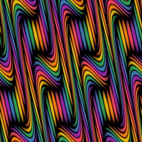 Rainbow Tangle//Large Scale