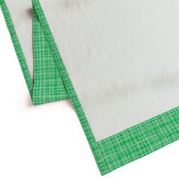 Green and White Neutral Hemp Rope Texture Plaid Squares Grass Green 44BF58 and Light Eagle Ivory Gray White DBDBD0 Subtle Modern Abstract Geometric