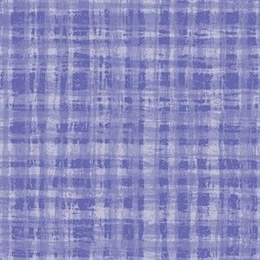 Blue and White Neutral Hemp Rope Texture Plaid Squares Very Peri Periwinkle Blue Lavender PantoneCOTY2022 6667AB and Mischka Lavender Ivory Gray White D0D0DB Subtle Modern Abstract Geometric