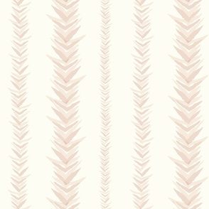 Rustic Chevron Stripes Blush