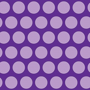 Light Purple Dots on a Dark Purple Background