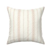 Rustic Chevron Stripes Blush - Small