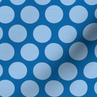 Light Blue Dots on a Dark Blue Background