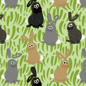 Bunny Rabbits Funny Farm by ArtfulFreddy