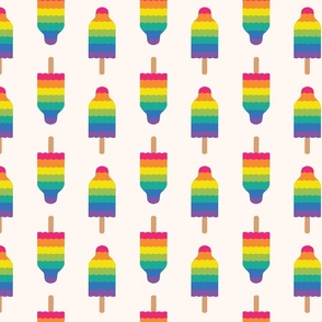 Pride Rainbow Popsicles - Large