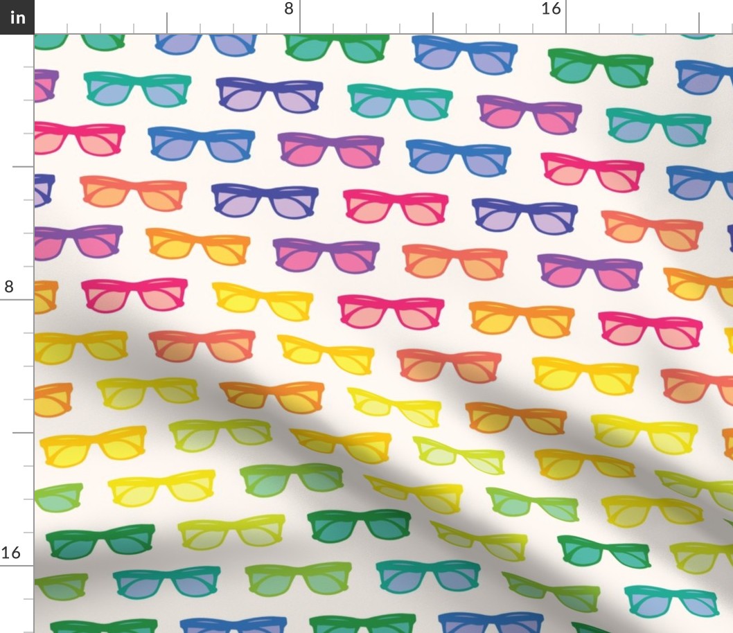 Pride Rainbow Sunglasses - Large