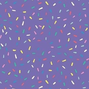 Ditsy Sprinkles - Purple