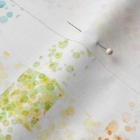 Watercolor Dot Confetti Gingham  - Party