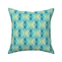 Dewy Argyle Blue | Small