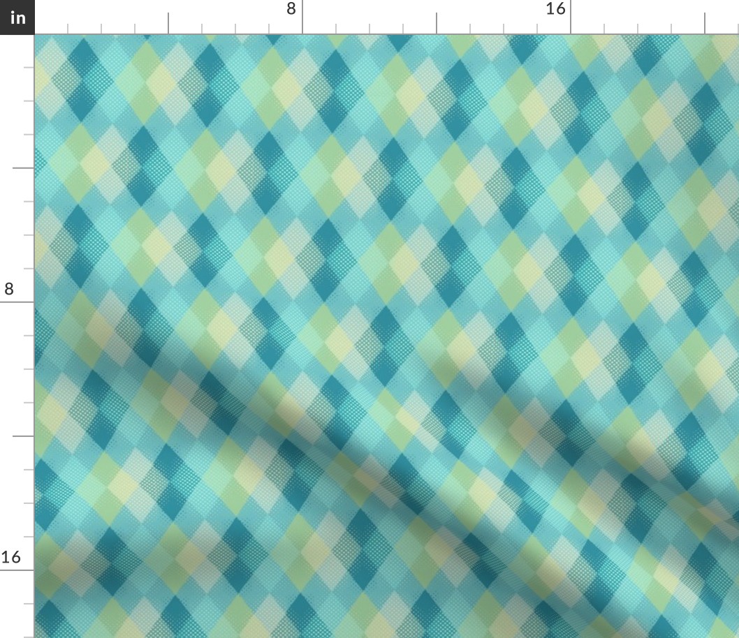 Dewy Argyle Blue | Small