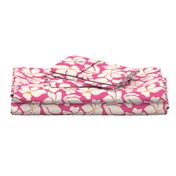 Magnolia Flowers - Matisse Inspired - Bright Pink